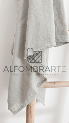 Pie de cama simple GRIS CLARO - comprar online