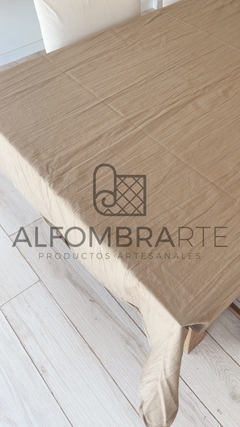 Mantel Tussor Tostado - comprar online