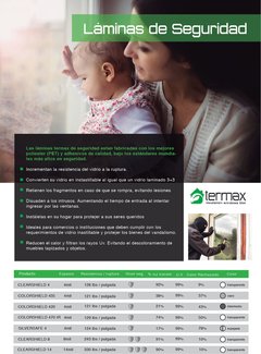 LÁMINA DE SEGURIDAD 100 micrones ( transp. ) CLEARSHIELD4 - 1.52m ancho x 1m largo. Film para vidrios. - comprar online