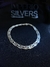Pulseira feminina de prata italiana teor 925 modelo 4 fios
