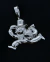 Pingente de prata 925 / 950 modelo MONOPOLY