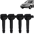 Foto perfil 4x Bobinas de Ignição Honda Civic Gas. EX/LX 1.7 2001 A 2005 30520-PGK-A01