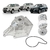 Bomba D'agua Audi A4 A5 A6 Vw Toureg 3.2 V6 Fsi 06e121005f - loja online
