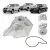 Bomba D'agua Audi A4 A5 A6 Vw Toureg 3.2 V6 Fsi 06e121005f - loja online