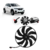 Ventoinha Renault Kwid 1.0 3cc 2017 2018 2019 2020 2021 2022 - Nova Injeção Auto Peças