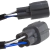 Foto detalhe conector traseiro Sonda Lambda Pré Toyota Rav4 2.0 2.4 2006 a 2015 89467-58030