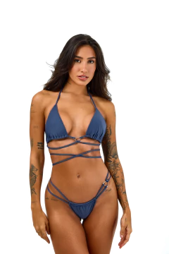 Conjunto Cléo blue jeans