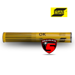 el electrodo OK 92.28 E NiCrFe-3 de Ø 2.5 mm es ideal para soldaduras, la lata de 2.5 kg asegura un suministro adecuado para proyectos exigentes.