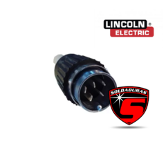CONECTOR TIG LINCOLN 5 PINS