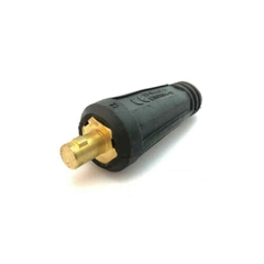 Acople rápido macho BSB-1025 para cables, ideal para torchas de soldadura TIG.