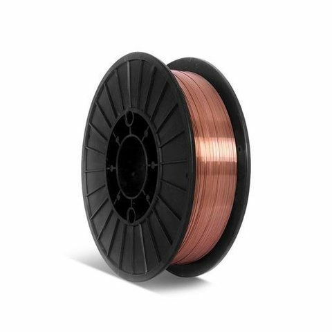 Alambre ER 70S-6 Ø 0,60 mm x 5 kg RMB, utilizado para soldadura MIG de aceros al carbono y baja aleación