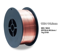 ALAMBRE ER 70S-6 Ø 0,80 MM X 1 KG
