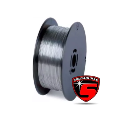 Bobina de alambre de aluminio ER5356 de 1.2 mm y 7 kg.