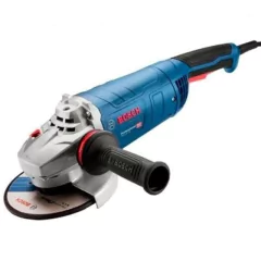 Amoladora Bosch de 7 pulgadas modelo GWS 25-180 DM con diseño robusto y empuñadura lateral.