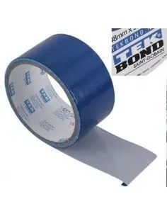 La cinta Silver azul Tek Bond de 48 mm x 5 m ofrece alta adhesión y resistencia