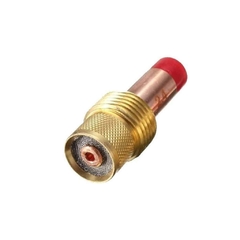 Difusor de gas para torchas WP17/18/26, diámetro 3.20 mm, diseñado para optimizar el flujo de gas en procesos de soldadura.