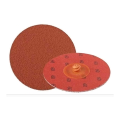 Disco abrasivo de cerámica de 4 pulgadas, modelo R980, grano #80, ideal para pulido.