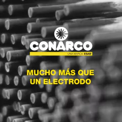 El electrodo Conarcrom 600 Ø Conarco KG tiene un diámetro de 3,25 mm, está diseñado para soldadura en acero inoxidable y ofrece alta resistencia a la corrosión. 