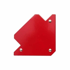 Soporte escuadra magnético de 3 pulgadas, utilizado para la sujeción de piezas metálicas.
