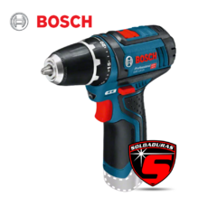 Aguja de un atornillador taladro inalámbrico GSR 12-15 FLEXICLICK de Bosch, mostrando su diseño y características.