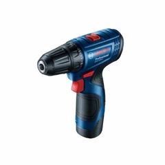 El Taladro a Batería GSR 120-LI de Bosch es una herramienta compacta y eficiente, ideal para perforar y atornillar en diversas superficies