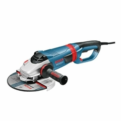 La amoladora Bosch GWS 24-180 LVI es una herramienta eléctrica potente diseñada para trabajos de corte y desbaste en materiales como metal, piedra y concreto. Con un motor de 2400W y un disco de 180mm (7 pulgadas), ofrece alta capacidad de trabajo y rendi