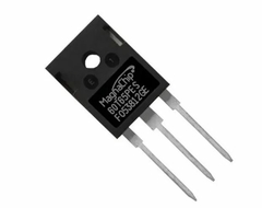 El IGBT 60T65PES Magnachip tiene una capacidad de 65V y una corriente nominal de 60A. Es ideal para aplicaciones de conmutación de alta potencia