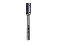 Fresa cilíndrica HF100A 8 X 19 con dentado, ideal para trabajos en metal. 