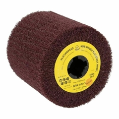 Rueda abrasiva NFW 600 medio de 100 x 100 x 19 mm de Klingspor, color marrón