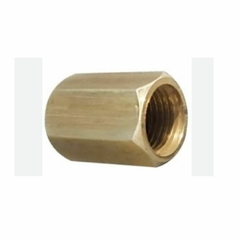 El niple 1/8" x 1/8" H-H tiene rosca hembra en ambos extremos, es ideal para unir tuberías o accesorios de igual medida