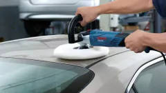 La lustralijadora GPO 14 CE Bosch de 1400W tiene un disco de 180 mm