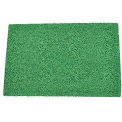 Paño abrasivo verde de la marca Klingspor, utilizado para pulido y acabado de superficies.