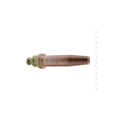 El pico de corte 20/10 para butano está diseñado para cortes de 80 a 120 mm, ofreciendo precisión y eficiencia en trabajos de oxicorte. 
