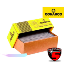 Caja de electrodos Conarco 7010 A1 Ø 4,00. Contiene varillas para soldadura.
