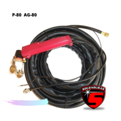 La Torcha Plasma Cut 100 / AG 80 / AG-80 AG80 Panaso P80 es una herramienta de corte por plasma diseñada para ofrecer un rendimiento excepcional en trabajos de metalurgia