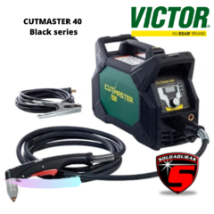 El plasma Cutmaster 40 SL 60 Black es una herramienta potente y versátil, ideal para cortes rápidos y precisos en metales. 