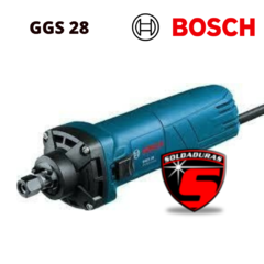 La amoladora recta GGS 28 Bosch es una herramienta potente y compacta, ideal para desbaste y pulido en áreas de difícil acceso. 
