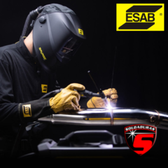 MASCARA FOTOSENSIBLE SAVAGE A40 NEGRA/AMARILLA ESAB