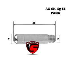 ELECTRODO DE PLASMA AG-60 /SG-55.