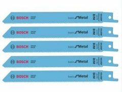 La hoja sierra sable Bosch se presenta en un pack de 5 unidades. Es ideal para realizar cortes en madera y materiales blandos