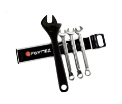 La barra magnética portátil con manija Foxtter tiene un tamaño compacto, viene con una manija para fácil transporte