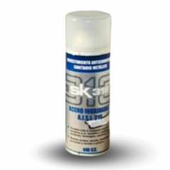 La pintura acero inoxidable SK 316 Trytech Uni viene en presentación de 440 cc y ofrece un acabado resistente a la corrosión, ideal para proteger y restaurar superficies metálicas.