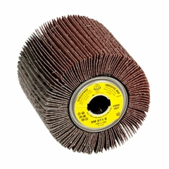 Rodillo abrasivo de hojas SM611, 100 x 100 gr, grano 40, con diseño en capas para pulido de superficies.