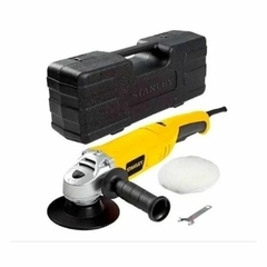 La lustralijadora pulidora Stanley STGP612K tiene un diámetro de 125 mm, una potencia de 600W y viene con maletín