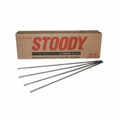 Varilla Stoody 60 de 4 mm en caja, ideal para procesos de soldadura TIG.