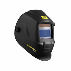 La máscara fotosensible ESAB A20 Swarm tiene un diseño ergonómico y cuenta con un filtro de oscurecimiento automático para protección durante soldaduras. Su código es 747759 y es ideal para trabajos de alta exigencia.