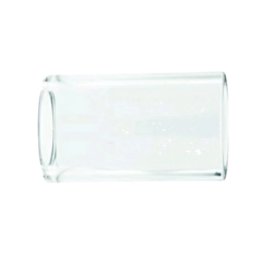 Lente de gas de cristal BUSA, transparente y rectangular, utilizada en procesos de soldadura TIG.