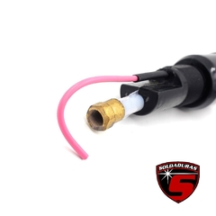 El cuerpo torcha plasma recta P-80 P80 AG80 Panaso está diseñado para cortes de alta precisión, proporcionando resistencia y durabilidad