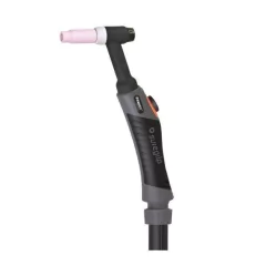 Torcha TIG WP26 Suregrip de 4 metros, ideal para soldadura TIG, con mango ergonómico y boquilla de cerámica.
