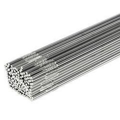 La varilla de aporte TIG Inox ER 308 L Ø 1,60 mm x kg Ideal para uniones en aceros inoxidables de baja aleación, su diámetro de 1,60 mm 